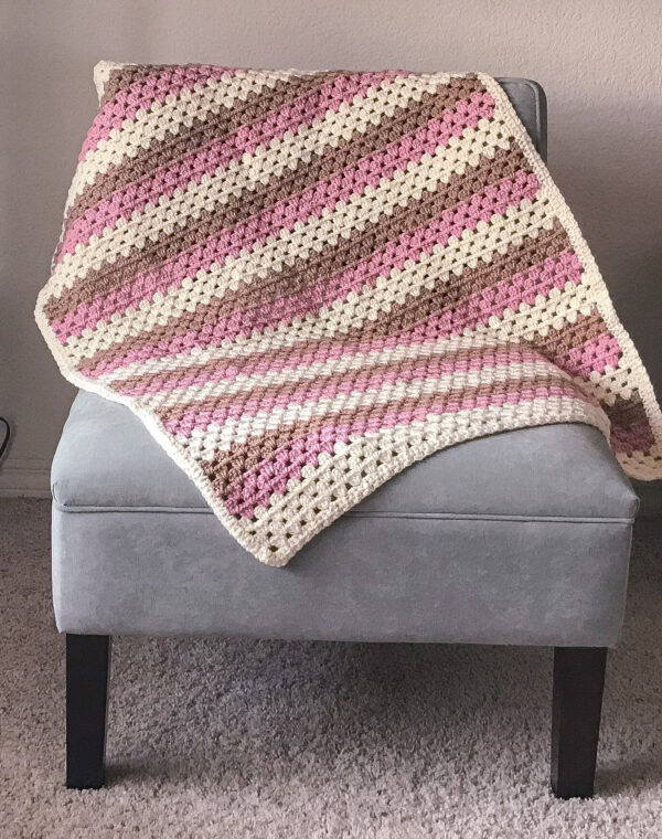 Crochet Granny Stitch Baby Blanket Pattern