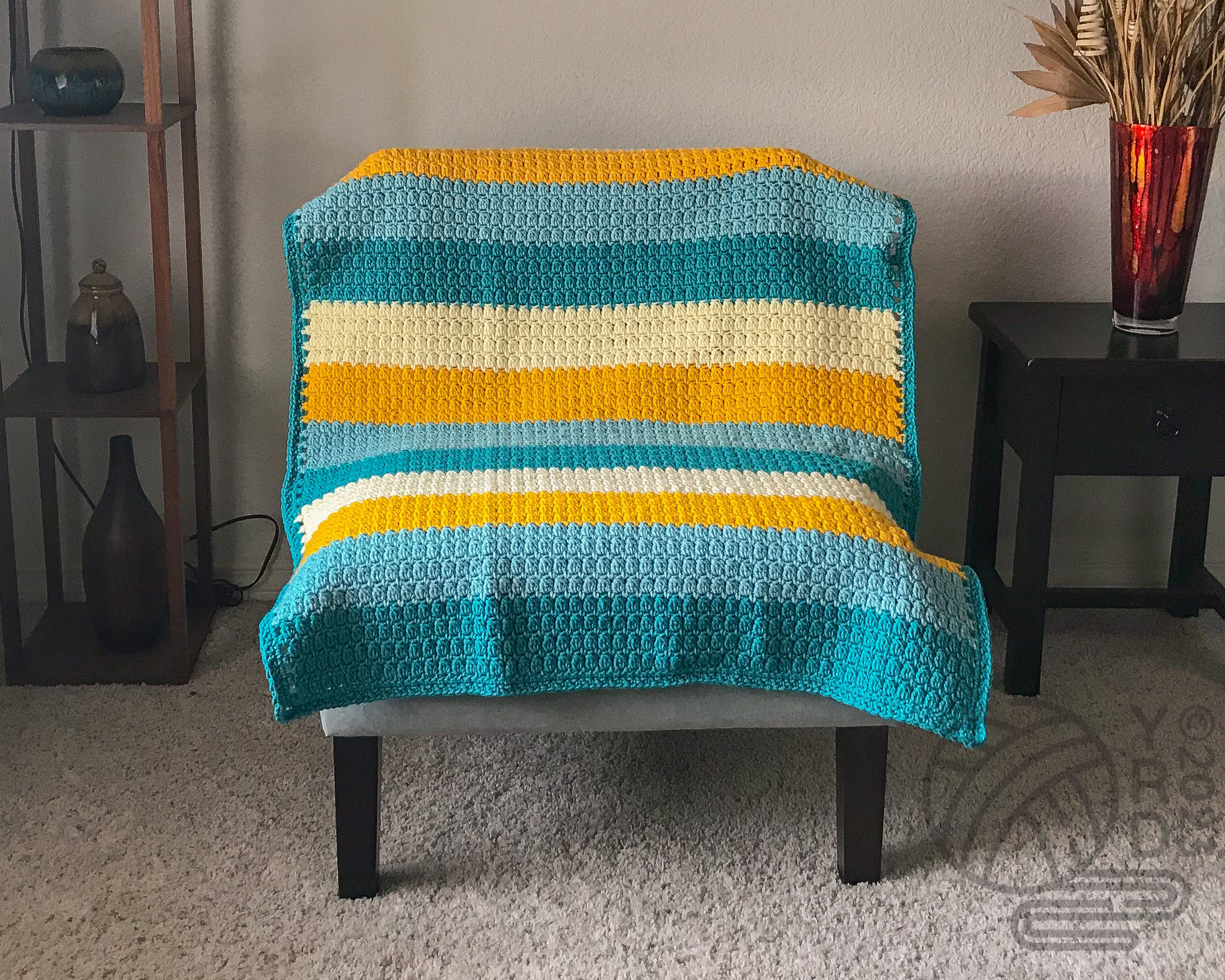 Crochet Cluster Baby Blanket Pattern - Image 3