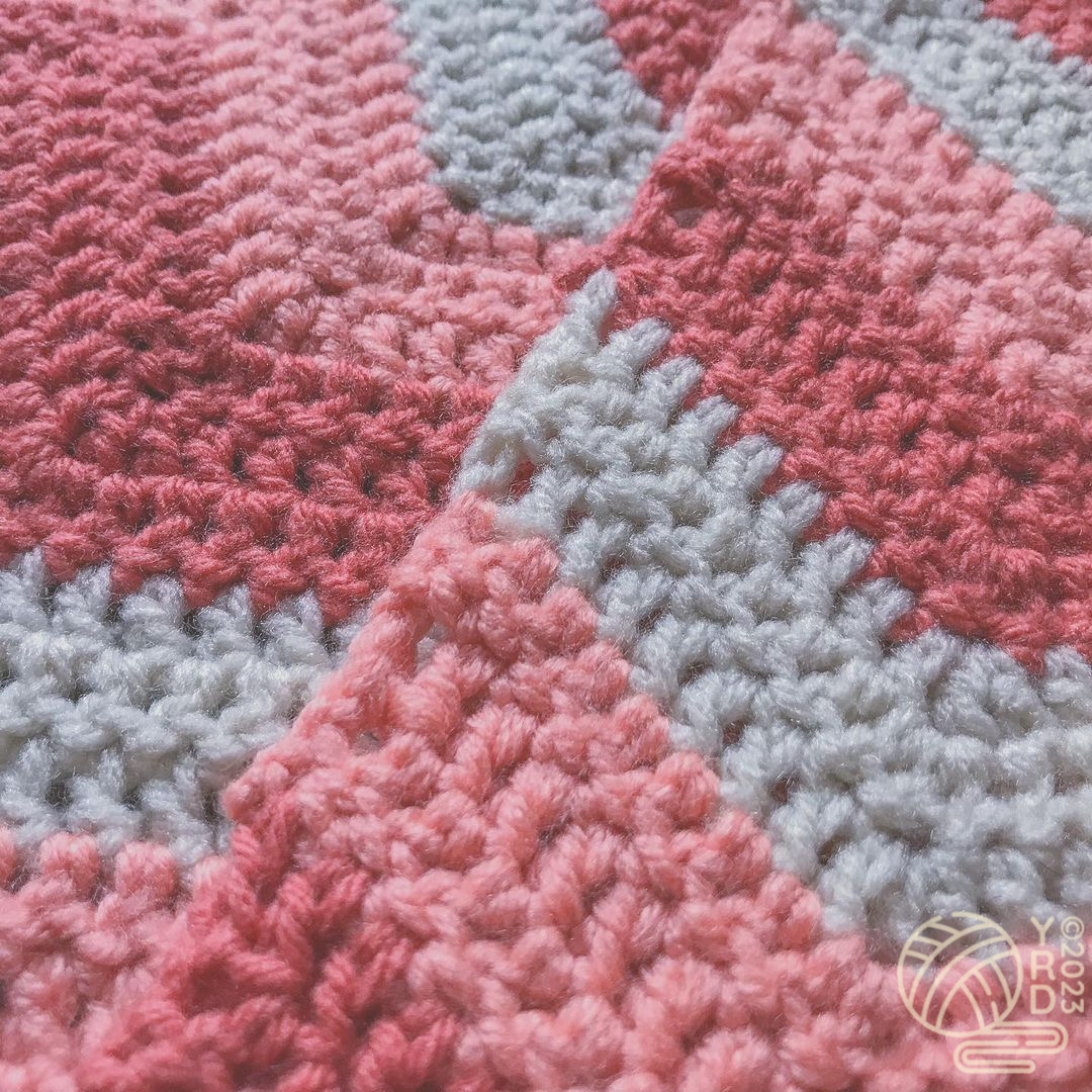(Double/Treble) Crochet Ripple Baby Blanket Pattern - Image 10