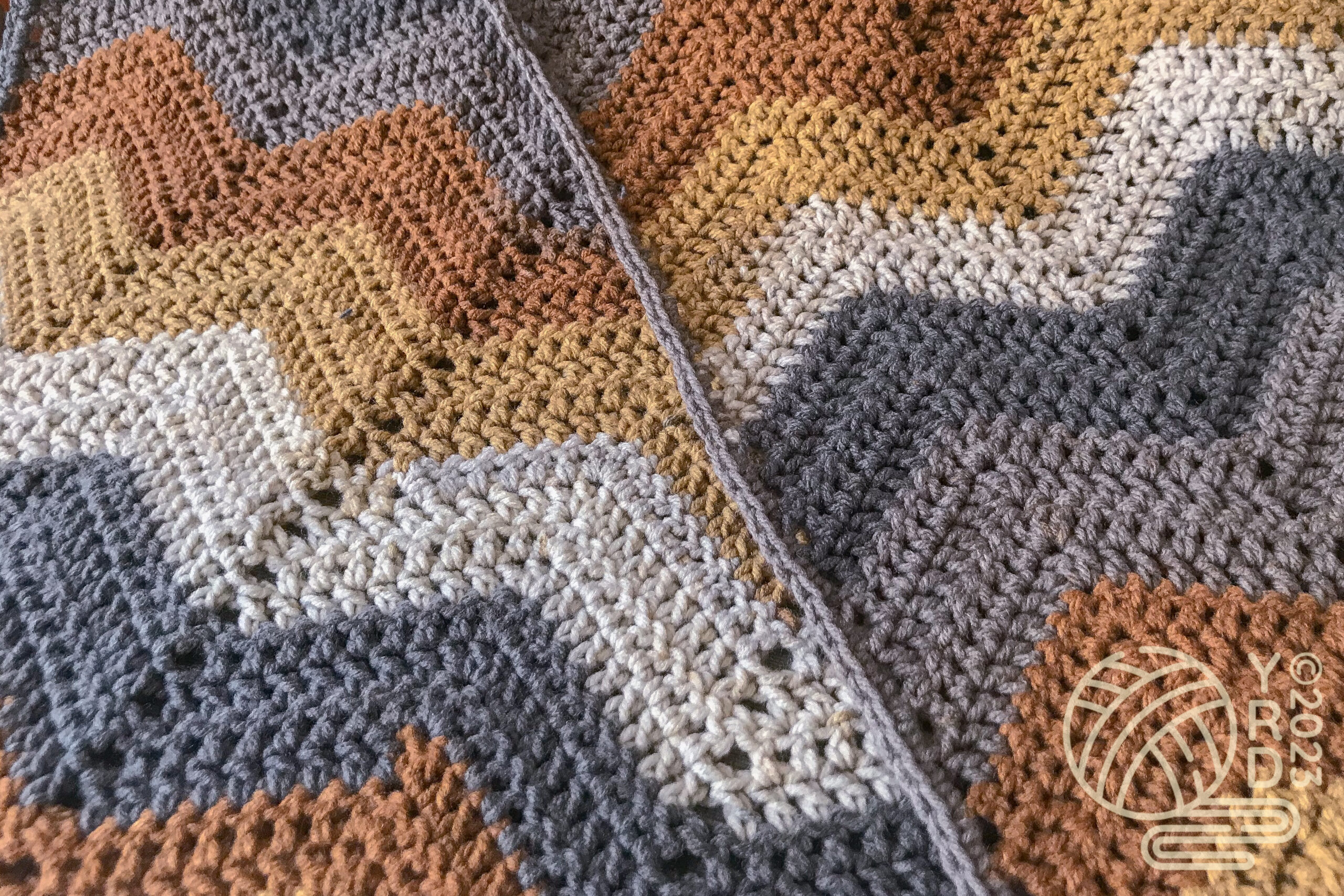 (Double/Treble) Crochet Ripple Baby Blanket Pattern - Image 4