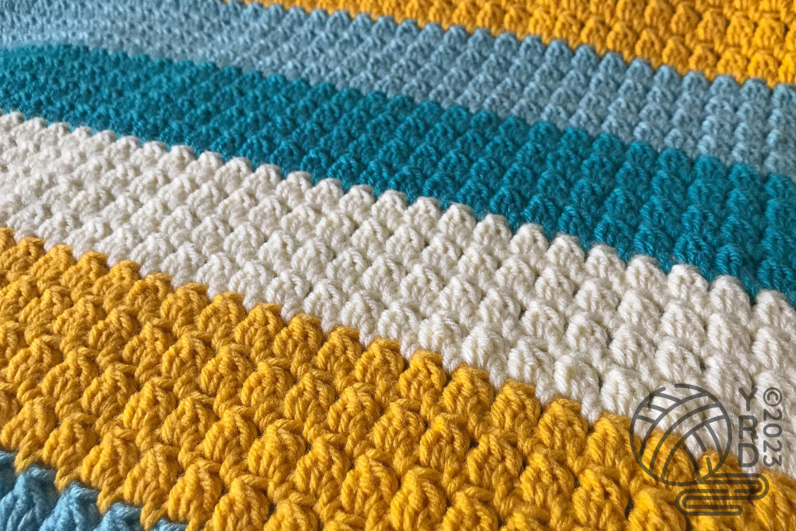 Crochet Cluster Baby Blanket Pattern - Image 4