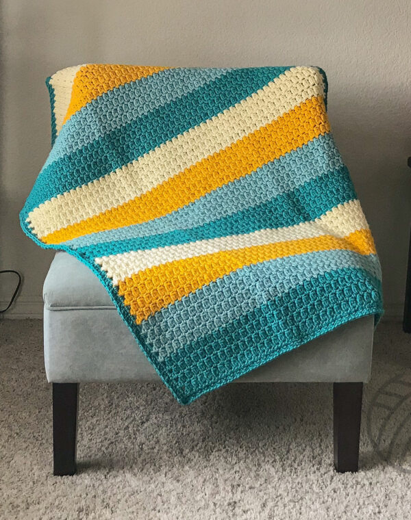 Crochet Cluster Baby Blanket Pattern
