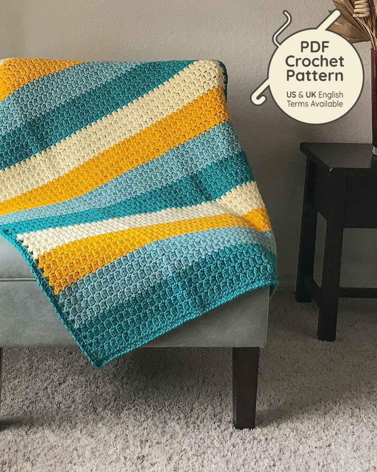 Crochet Cluster Baby Blanket Pattern - Image 2